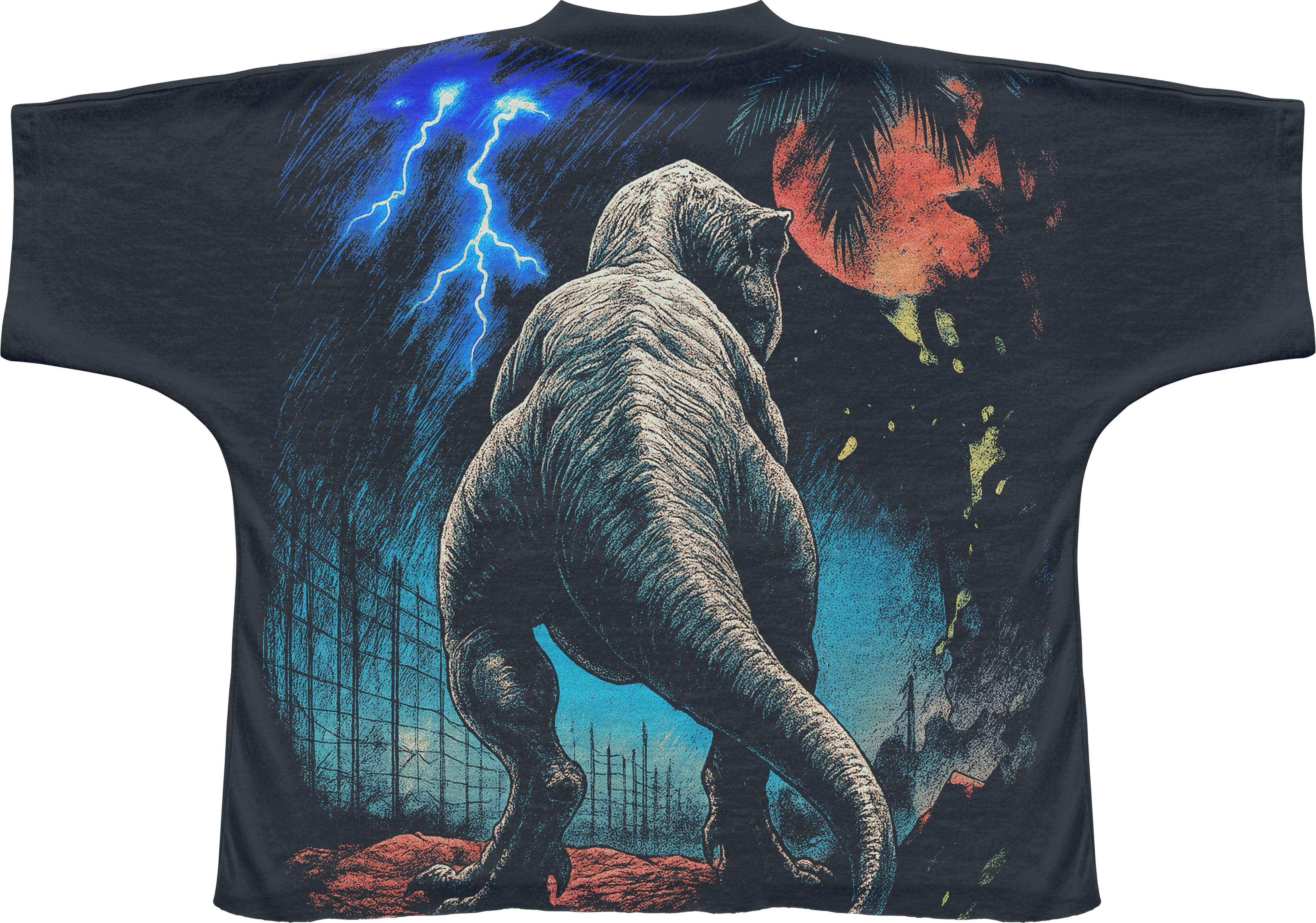 MEGALORE JURASSIC PARK AOP TEE